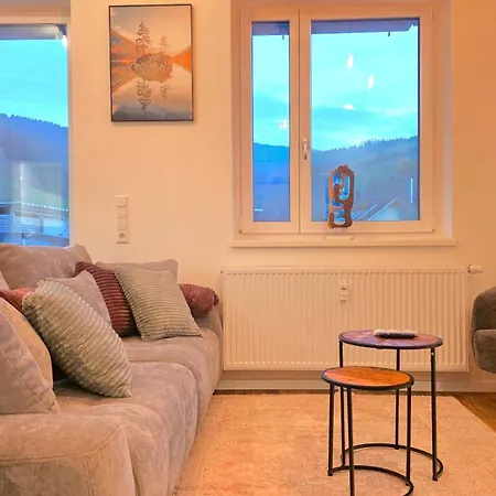 Black Forest -5- I Design I 2 Etagen I Terrasse & Balkon Mit Ausblick I Boxspring I Parkplatz Apartment Oberharmersbach